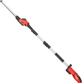 Telescopic Cordless Hedge Trimmer With 20v Lithium-Ion Battery and Fast Charger DPT
