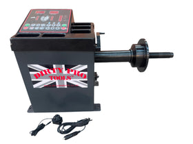 WHEEL BALANCER TYRE MACHINE HAND SPIN BENCH MOUNTED NEW  12vdc