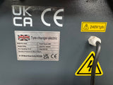 24” SEMI AUTOMATIC TYRE CHANGER TYRE CHANGE MACHINE WITH SWING ARM - preorder delivery 29th august