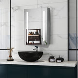 Luxury LED Bathroom Mirror with Anti-Foggi Demister, Touch Sensor, and Illuminated Wall Lights