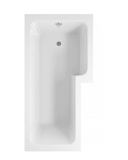 L‑Shaped Bath 1500/1700mm Left or Right – With Front & End Panels + Optional Screens