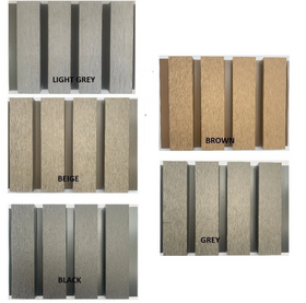 SAMPLES Slatted Cladding Boards Composite External
