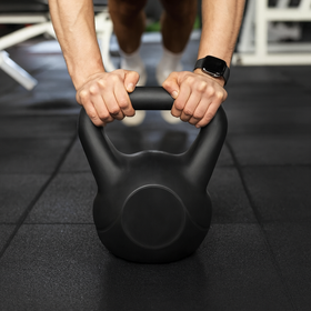 Kettlebell Vinyl 2kg-12kg Weight Kettlebells Exercise Home Fitness Workout Gym