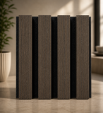 Acoustic 3D Timber Oak Slatted Wall Panel - 2400x600 - Natural Decor