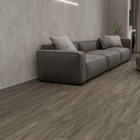 Luxury Click SPC Vinyl Flooring - 100% Waterproof, Ideal for Bathroom & Kitchen, 1.74M² Packs