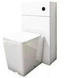 Handleless Bathroom High Gloss White Floor Standing Vanity Unit Sink Cabinet White Basin Storage Furniture Door Toilet