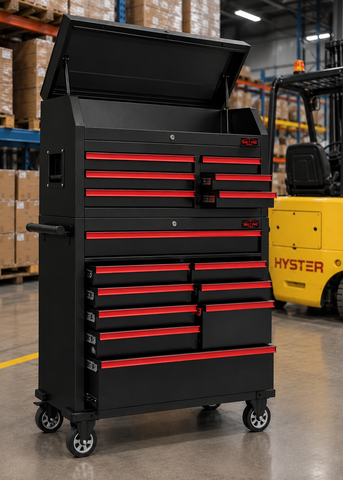 Professional Tool Chest Rollcab Top Box With US Ball Bearing Slides Garage