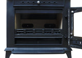 Cast Iron Log Burner 10KW Wood Stove Multifuel Fire Place