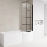 P‑Shaped Bath 1500/1700mm Left or Right – With Front & End Panels + Optional Screens