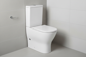 Comfort Height Toilet Close Coupled Disabled Elderly Soft Close Seat