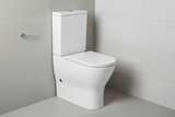 Comfort Height Toilet Close Coupled Disabled Elderly Soft Close Seat