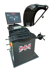 WHEEL BALANCER TYRE MACHINE FULLY AUTOMATIC WITH LASER  LCD ELECTRIC NEW 240 v