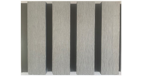 Co extrusion Square Slatted Composite Cladding Plastic Exterior £16 Bo ...