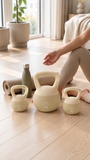 Soft Kettlebells for Home Workouts Sand Filled Floor Safe Weights