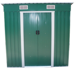Garden Shed Metal Width 167 x Depth 110 cms with base