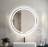 Luxury LED Bathroom Mirror with Anti-Foggi Demister, Touch Sensor, and Illuminated Wall Lights