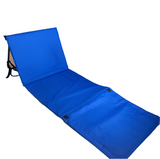 Folding Sun Lounger Beach Bed Comfortable Adjustable Garden Bed Picnic Camping