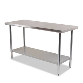 Stainless Steel Commercial Catering Table 4ft x 2ft Table shelve Bench Kitchen Top