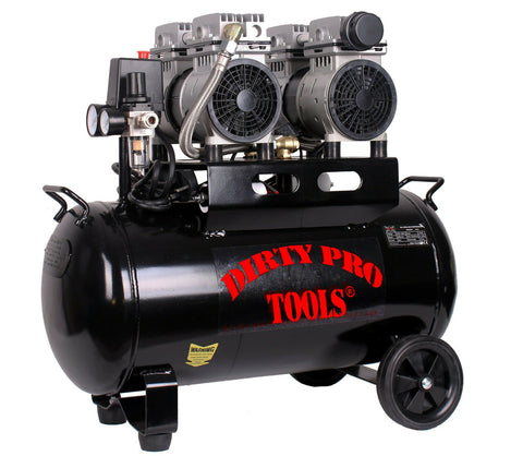 Low Noise Silent 50 litres Air Compressor Oil Free 