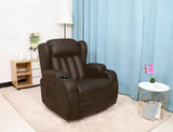 10 IN 1 Winged Leather Recliner Chair rocking Massage Swivel Heater Gaming Armchair