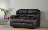 Brown Recliner Sofa Leather bonded Reclining Lazyboy Sofa Suite Sofas Chair 3 2 or 1