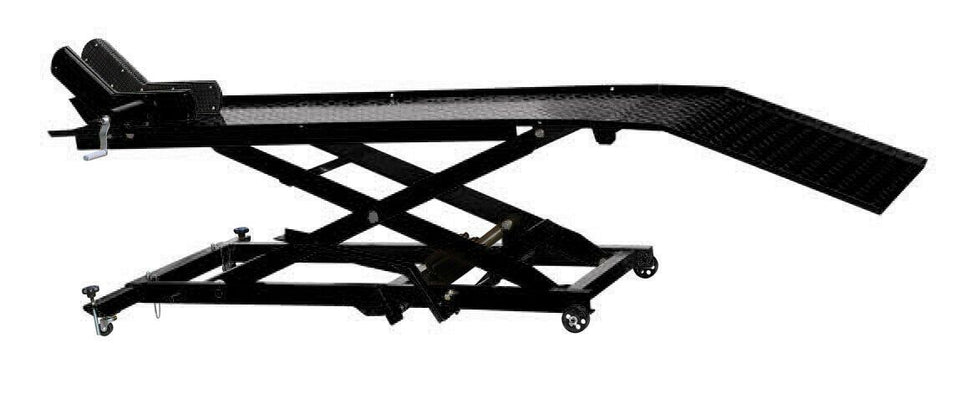 D Pro Tools Motorcycle Ramp Motorbike Lift Stand Hydraulic Carrier