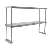 Stainless Steel Commercial Catering Table 5ft x 1ft Table shelve Bench Kitchen Top