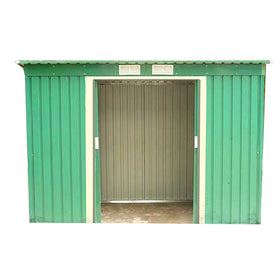 Metal Garden Shed Width 216 x Depth 110 cms with base