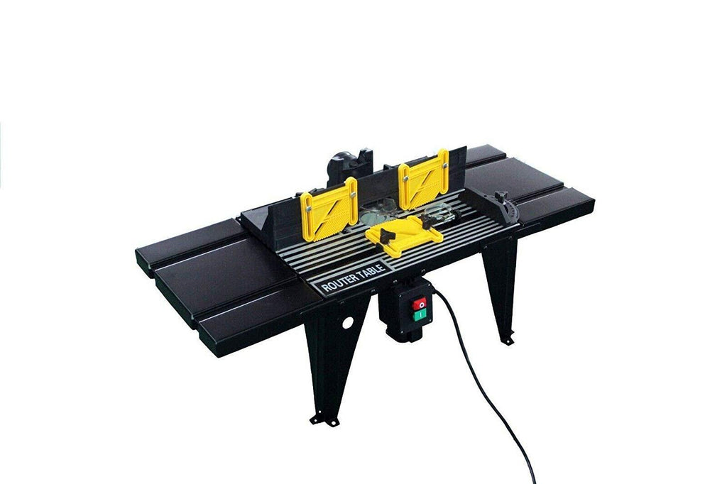 Electric Router Table Bench Mounted Spindle Moulder 850 x 335mm Dirty