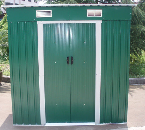 Garden Shed Metal Width 167 x Depth 110 cms with base