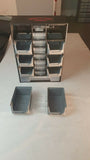 17 Multi Drawers 9 Bin Rack Parts Organiser Storage Cabinet Tool Diy Box