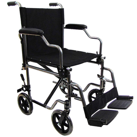 Lightweight Wheelchair Folding with Puncture Proof Tyres