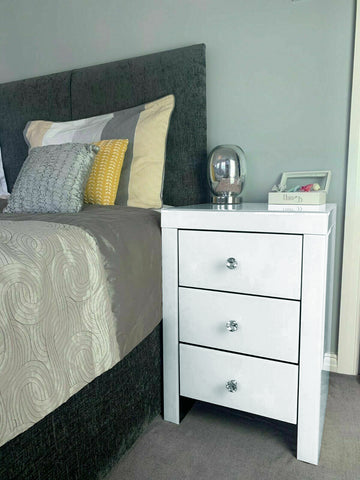 White Mirrored Dressing Table Mirror Dressing Table